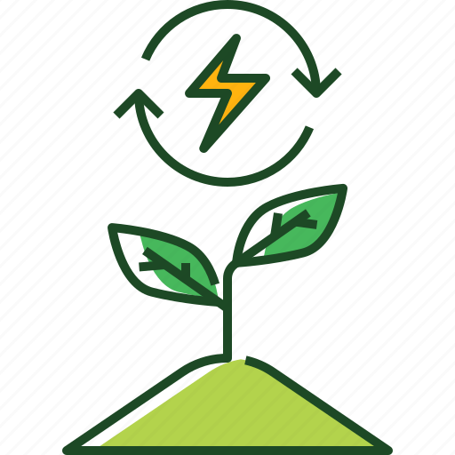 Energy, eco energy, renewable energy, ecology, organic energy, bioenergy, green energy icon - Download on Iconfinder
