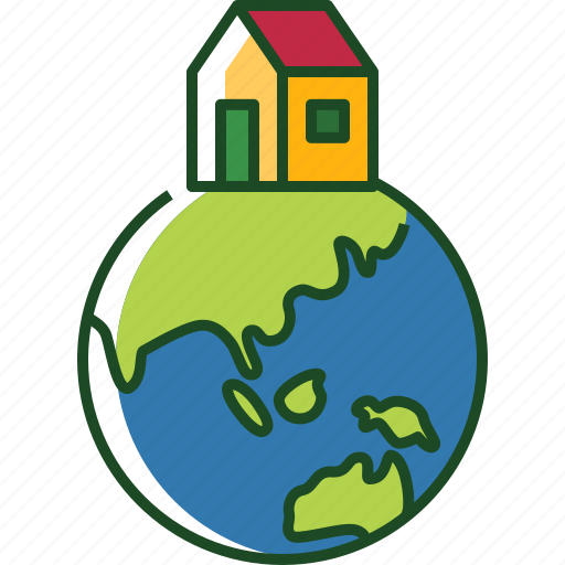 Home, earth, home earth, planet, world, nature, earth day icon - Download on Iconfinder