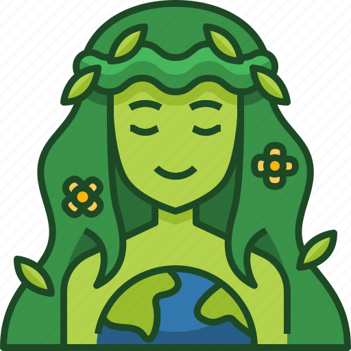 Gaia, greek, harvest, god, goddess, earth, mother earth icon - Download on Iconfinder