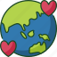 love, earth, love earth, planet, love planet, love ecology, heart 
