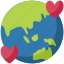 love, earth, love earth, planet, love planet, love ecology, heart 