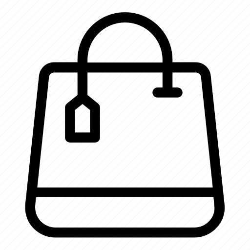 Shopping bag, commerce and shopping, gift bag, label, gift, present, tag icon - Download on Iconfinder