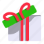 open gift, gift, open box, open, present, box 