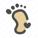 baby feet, footprint, newborn, motherhood