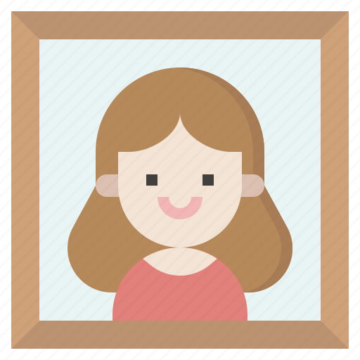 Portrait, photo, frame, mom icon - Download on Iconfinder