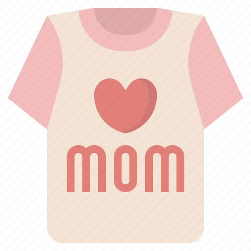 T, shirt, mothers, tshirt, mom, mother icon - Download on Iconfinder