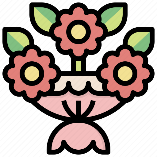 Flower, bouquet, flowers, roses icon - Download on Iconfinder
