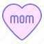 affection, heart, love, mom, mothers, mothers day 