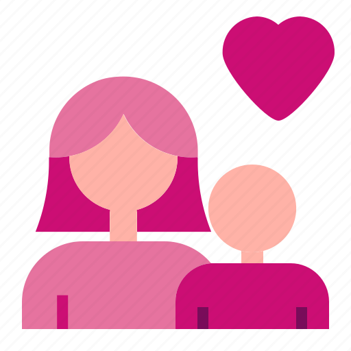Affection, family, heart, love, mothers, mothers day icon - Download on Iconfinder