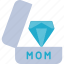 diamond, jewel, precious, rare, treasure, valuable, mothers, day