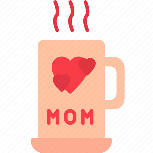Mug, coffee, heart, hot, tea, cup, work icon - Download on Iconfinder