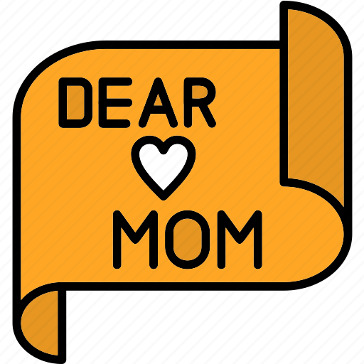 Note, message, mothers, day, card, letter icon - Download on Iconfinder