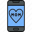 smartphone, iphone, mobile, phone, screen, android, mothers, day