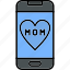 smartphone, iphone, mobile, phone, screen, android, mothers, day 