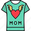t, shirt, apparel, tee, mothers, day 