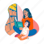 book reading, storytelling, motherhood, parenting, mother day 
