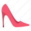 elegant, fashion, heel, high, leather, pink, shoe 