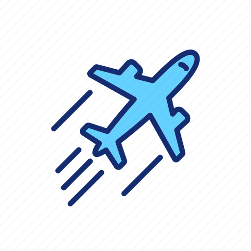 Delivery service, plane, airplane, jet icon - Download on Iconfinder