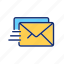 mail, letter, message, delivery service 