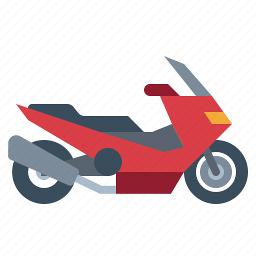 Biker, motorcycle, scooter, transportation, vehicle icon - Download on Iconfinder