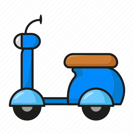 Bicycle, bike, cycle, cycling, motorbike, motorcycle, scooter icon - Download on Iconfinder
