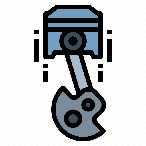 Engine, motorcycle, piston, transport, parts icon - Download on Iconfinder