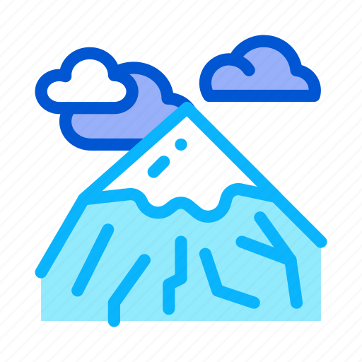 Camping, cave, forest, head, landscape, mountain, volcano icon - Download on Iconfinder