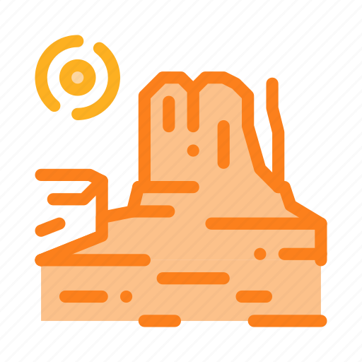 Buildings, camping, city, gorge, landscape, rocky, volcano icon - Download on Iconfinder