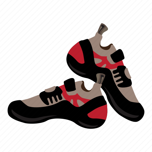 Cartoon, fashion, hand, hiking, shoes, silhouette, sport icon - Download on Iconfinder