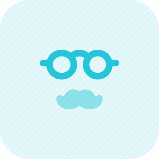 Glasses, moustache, male icon - Download on Iconfinder