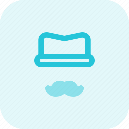 Hat, moustache, cap icon - Download on Iconfinder