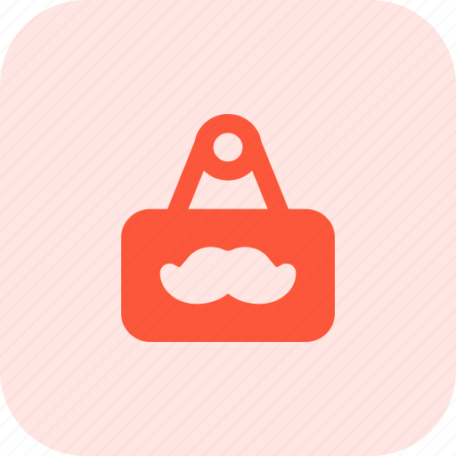 Moustache, sign, banner icon - Download on Iconfinder