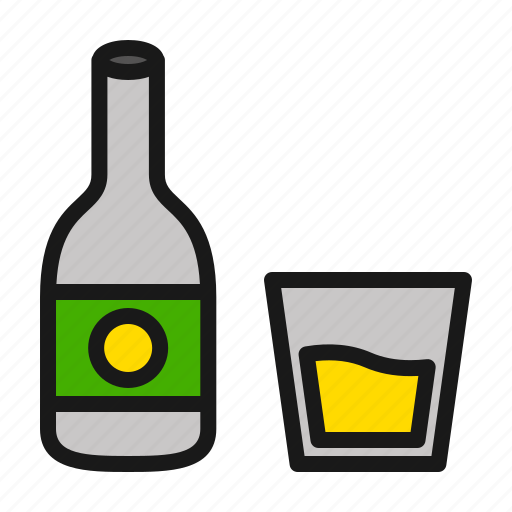 Bottle, beer, drink, glass icon - Download on Iconfinder
