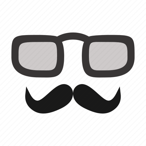 Eyeglasses, sunglasses, glasses, mustache icon - Download on Iconfinder