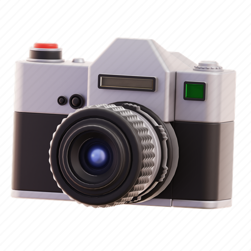 Camera, record, movie, photography, digital, picture, film 3D illustration - Download on Iconfinder