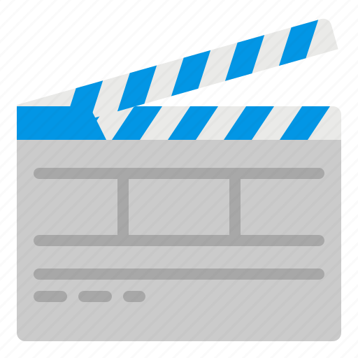Cinema, clapperboard, movie, player, video icon - Download on Iconfinder