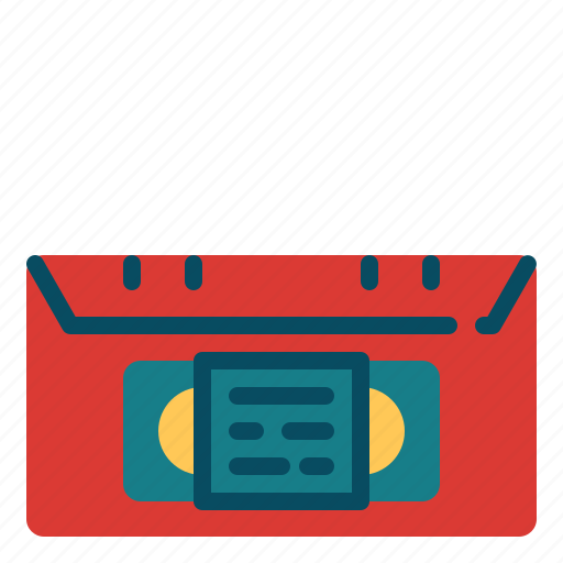 Cinema, entertainment, movie, tape, vhs icon - Download on Iconfinder