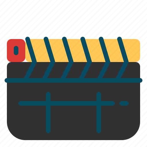 Cinema, clapperboard, entertainment, movie icon - Download on Iconfinder