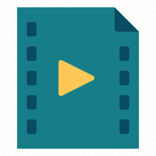 Cinema, entertainment, file, movie, videofile icon - Download on Iconfinder
