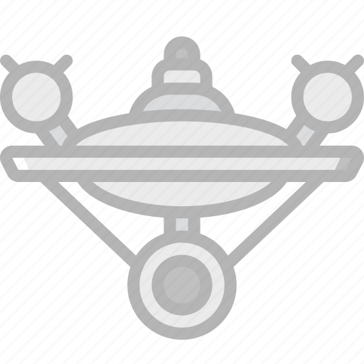 Film, movie, movies, star trek, the enterprise icon - Download on Iconfinder