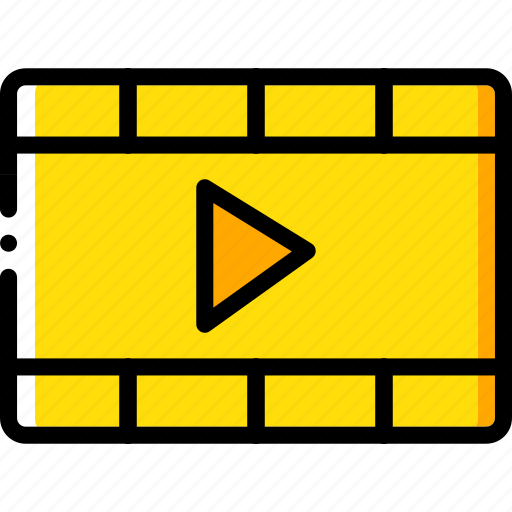 Cinema, film, movie, movies, play icon - Download on Iconfinder