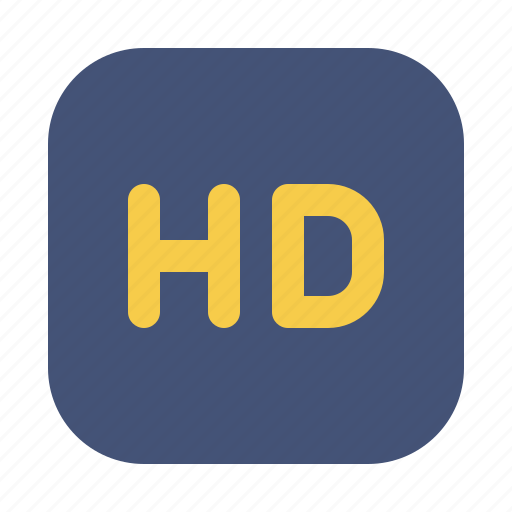 Hd, video, movie, film, multimedia icon - Download on Iconfinder