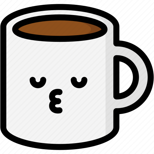 Emoji, emotion, expression, face, feeling, kiss, mug icon - Download on Iconfinder
