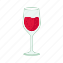 glass, flat, icon, dish, mulled, wine, drink, 0