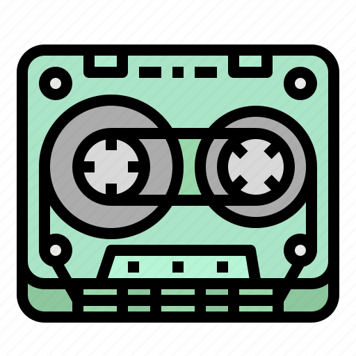 Audio, cassette, multimedia, music, tape icon - Download on Iconfinder