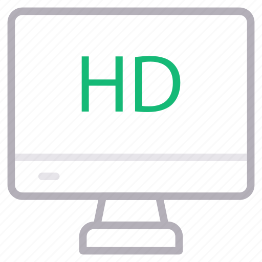 Hd, highdefinition, lcd, screen, view icon - Download on Iconfinder