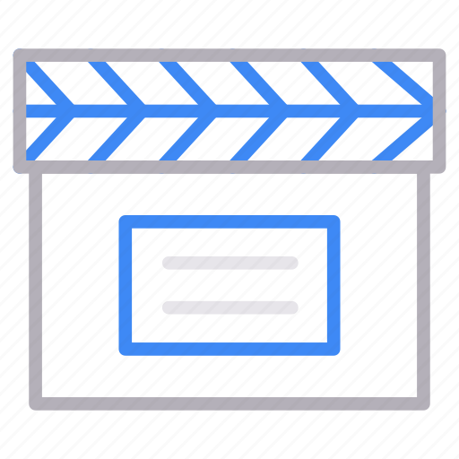 Board, cinema, clapper, film, movie icon - Download on Iconfinder