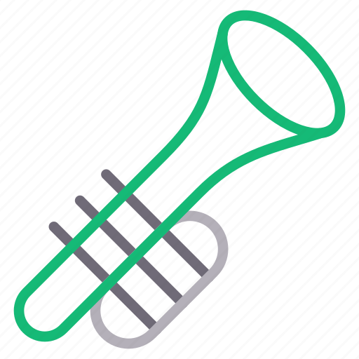 Audio, instrument, music, song, trumpet icon - Download on Iconfinder