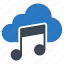 cloud, media, melody, music, storage