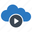 cloud, media, player, storage, video 